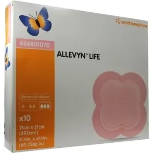 Allevyn Life Silicone Foam Sacrum Dressings 21cm x 21cm | Hydrocellular