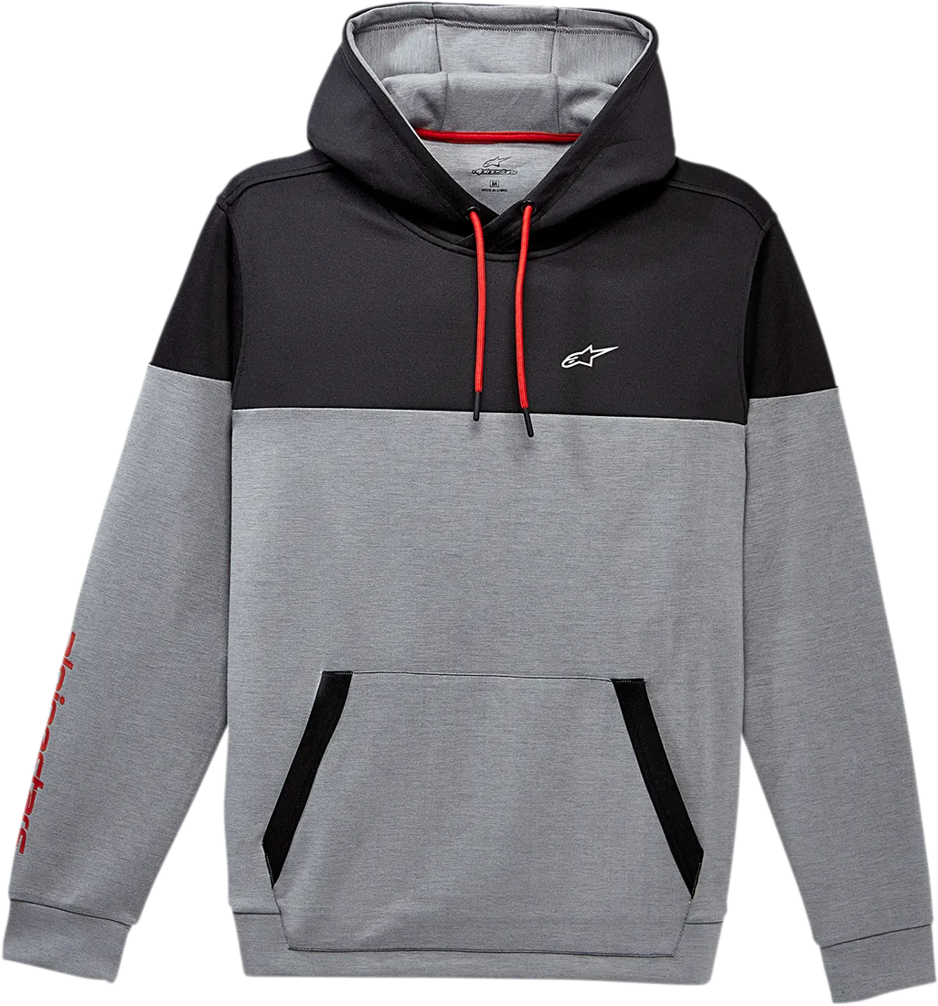 ALPINESTARS Focus Pullover Hoodie - Gray - Large 1230512001026L