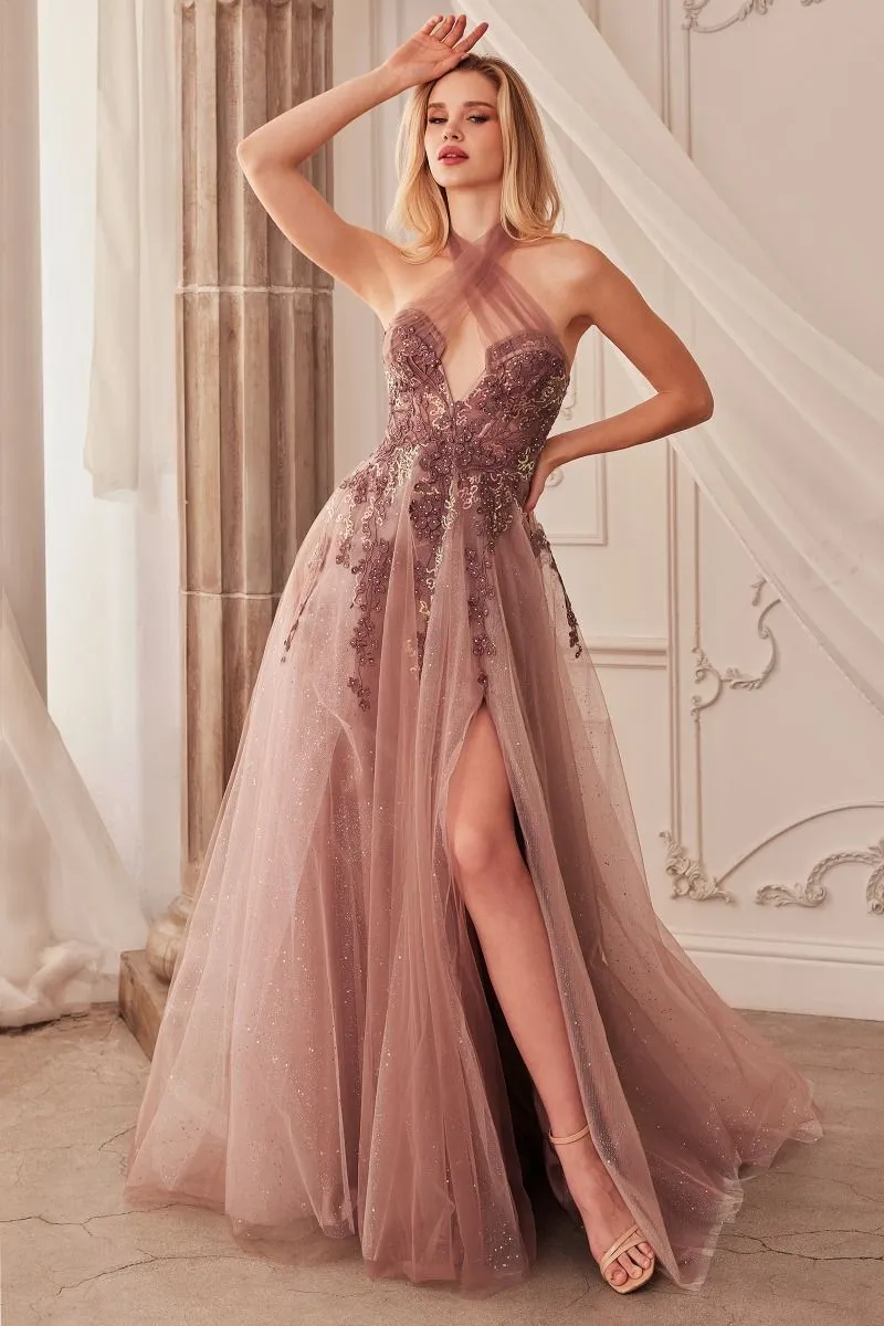 Andrea & Leo A1236 A-Line Layered Tulle Dress