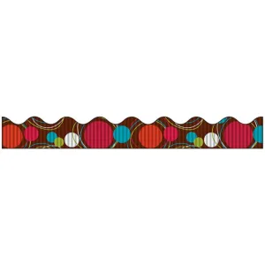 Bordette Decorative Border 2.25in x 25ft Dots Delight