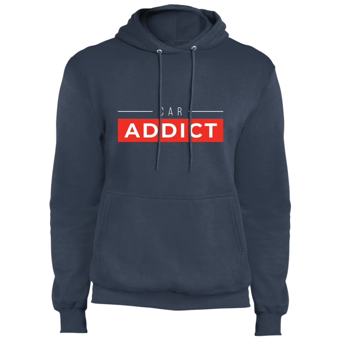 CAR ADDICT FLEECE PULLOVER HOODIE