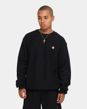 Champion Rev Weave Crew Black