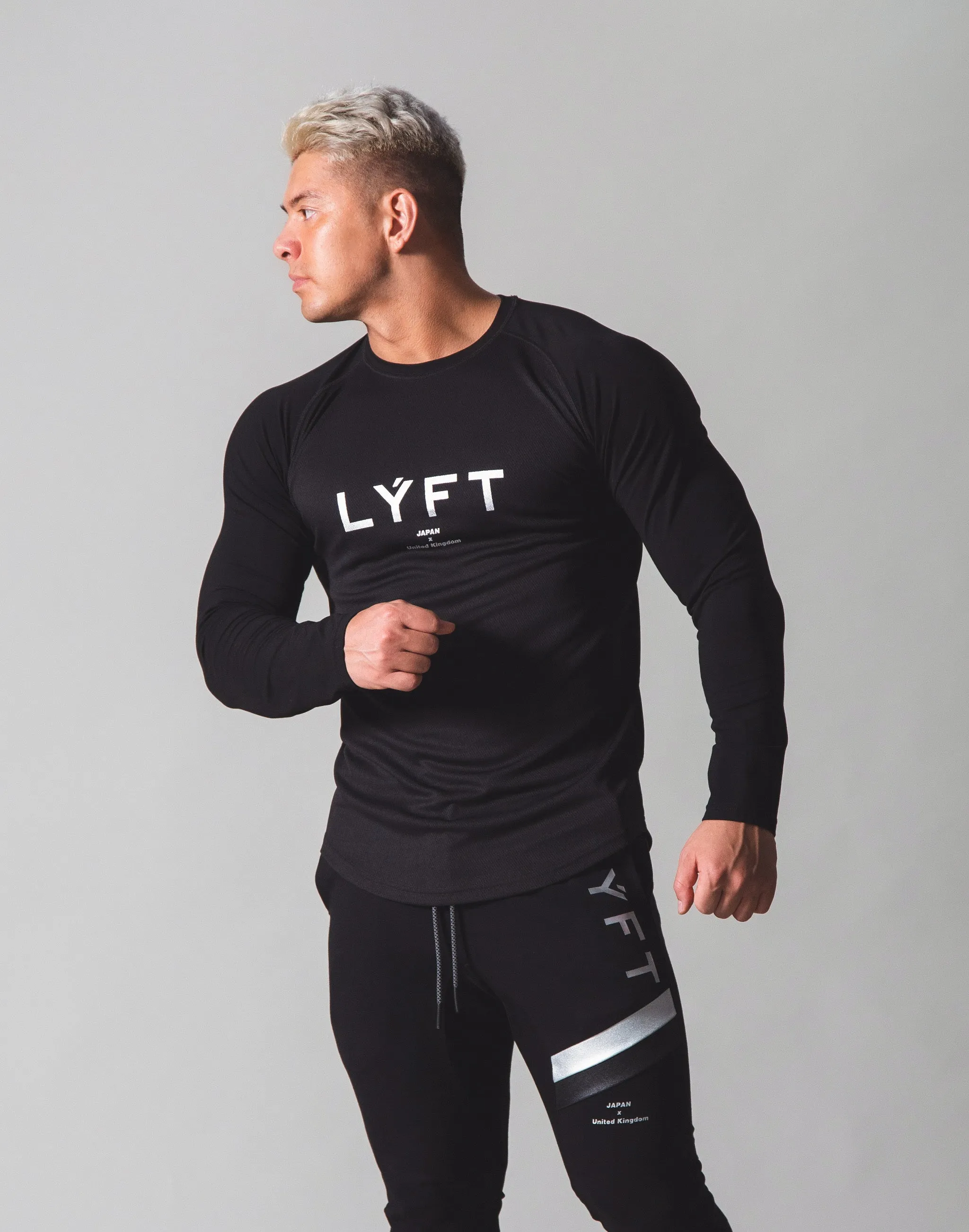 Combi Mesh Training Long Sleeve v2 - Black