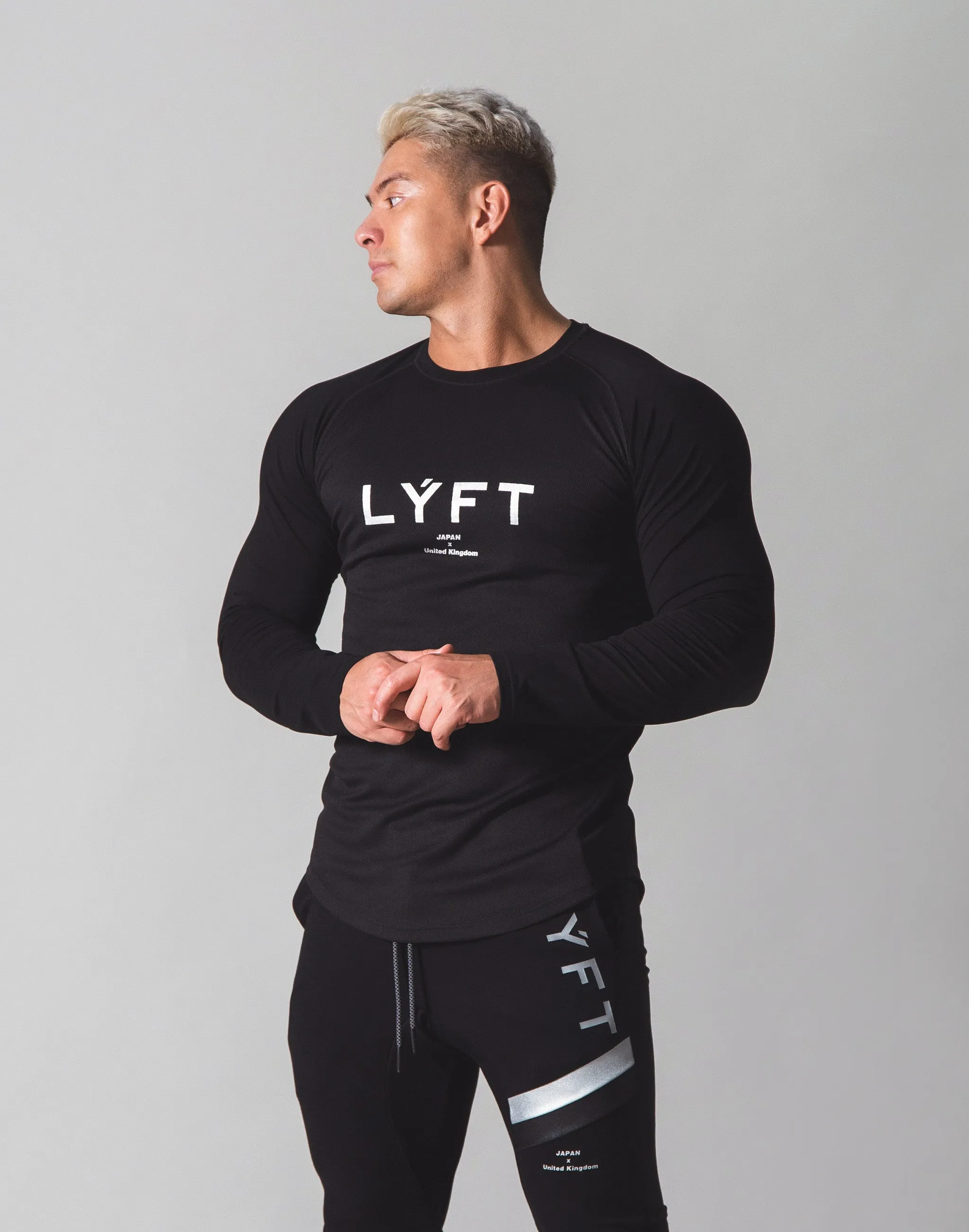 Combi Mesh Training Long Sleeve v2 - Black