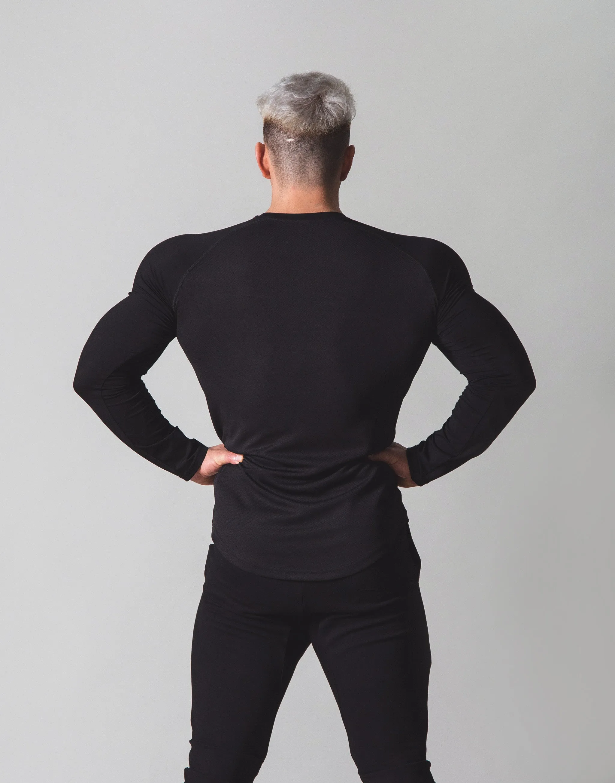 Combi Mesh Training Long Sleeve v2 - Black