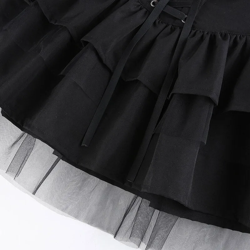 Corset Layered Skirt