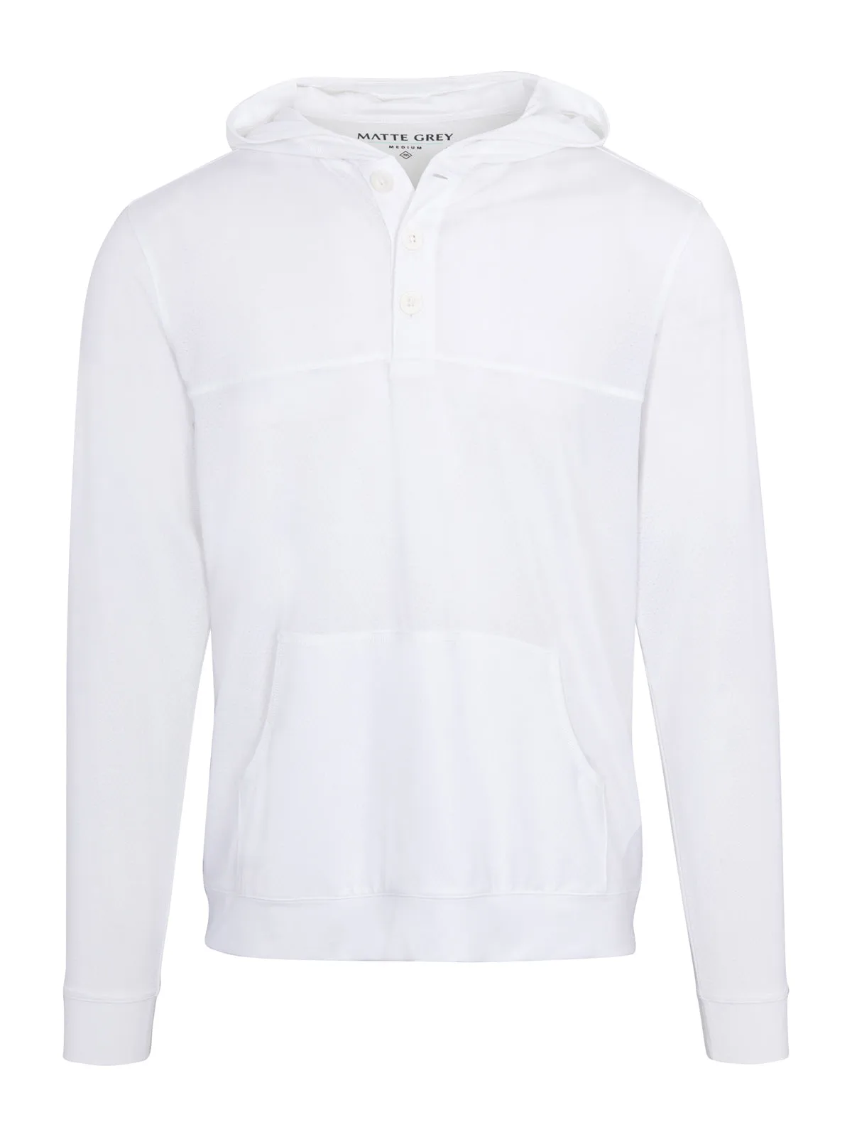 Day Trader Pullover Hoodie - White