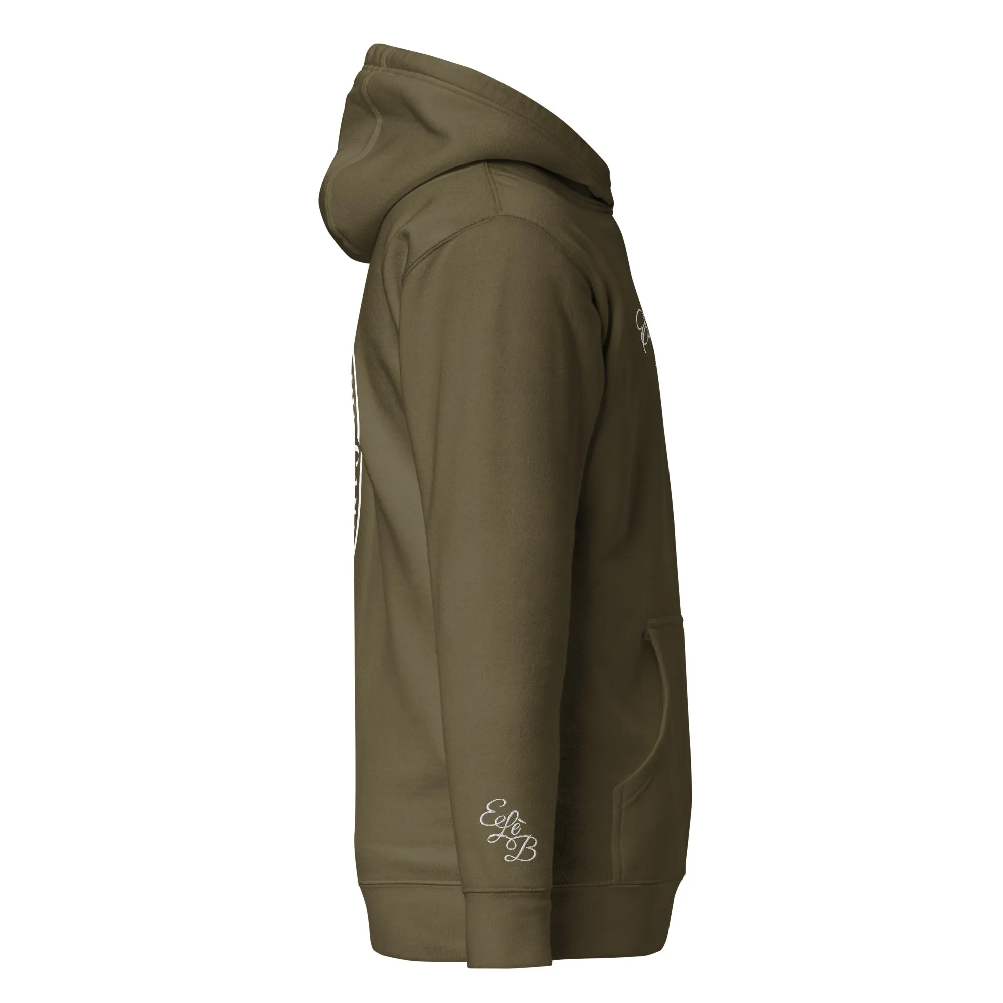 EARLE LE BYRDE "Signature Logo" Embroidered Pull-Over Hoodie