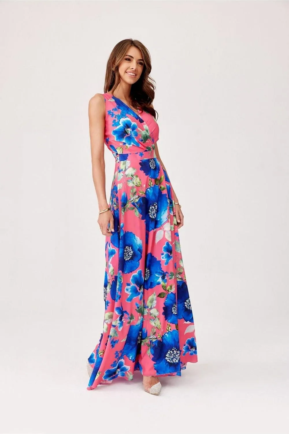 Elegant Floral Daytime Dress