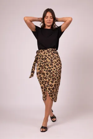 EVERLEY WRAP SKIRT