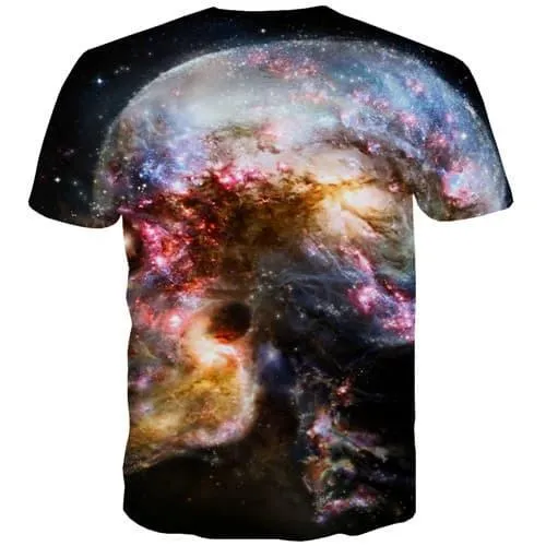 Galaxy T-shirt Men Space Tshirts Novelty Universe Shirt Print Harajuku T shirts Funny Psychedelic Tshirts Cool Short Sleeve