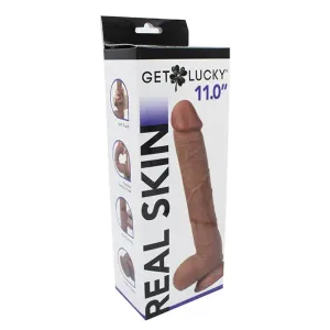 Get Lucky 11" Real Skin Series - Light Brown