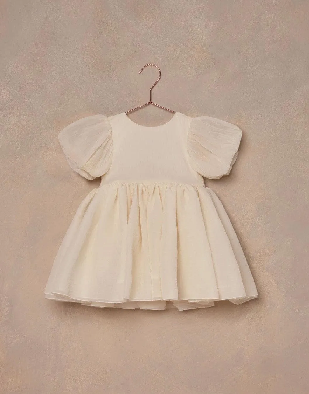 Girls Dress | Sofia Dress in Ivory  | Noralee