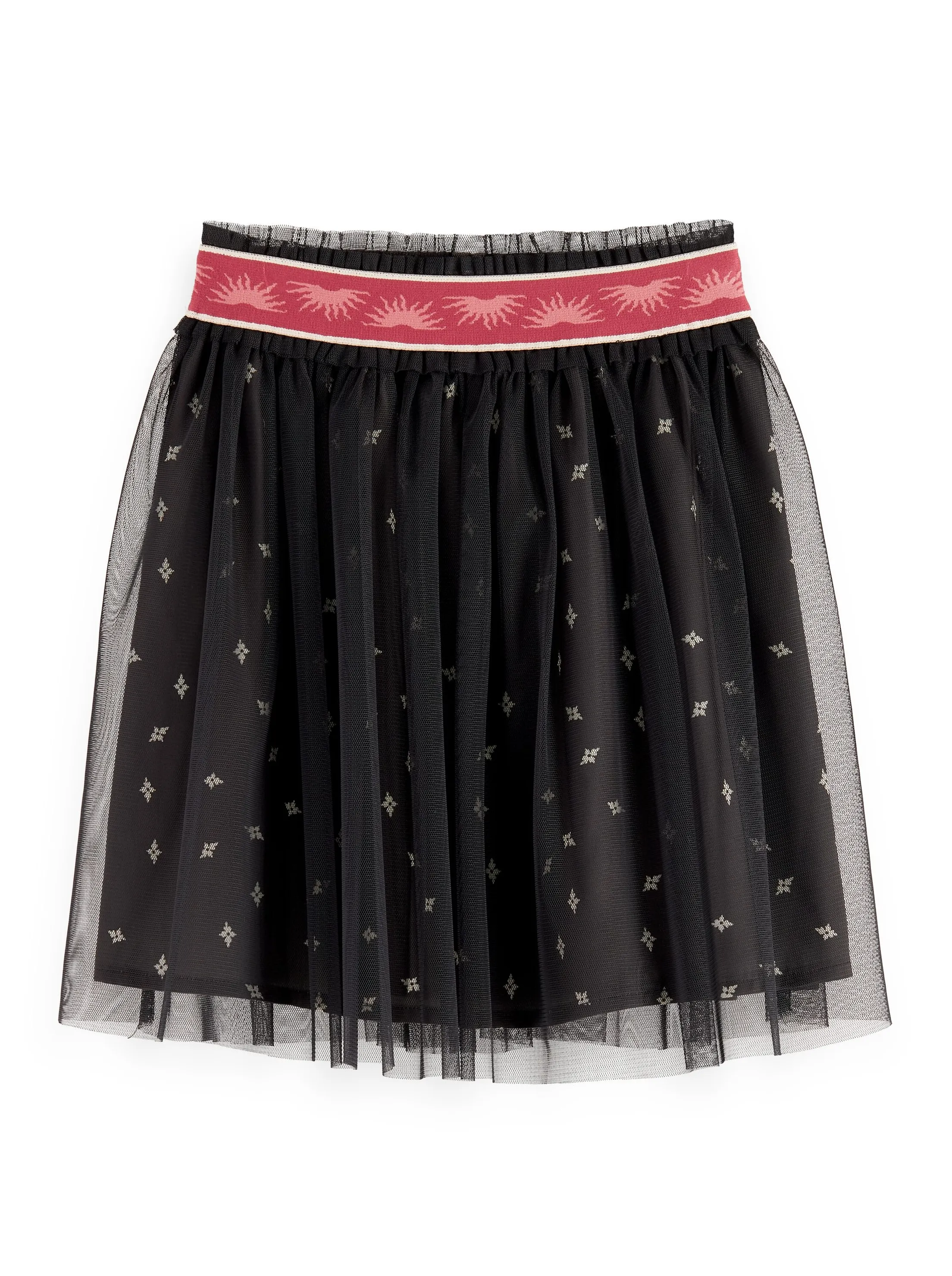 Girls Tulle Layered Skirt