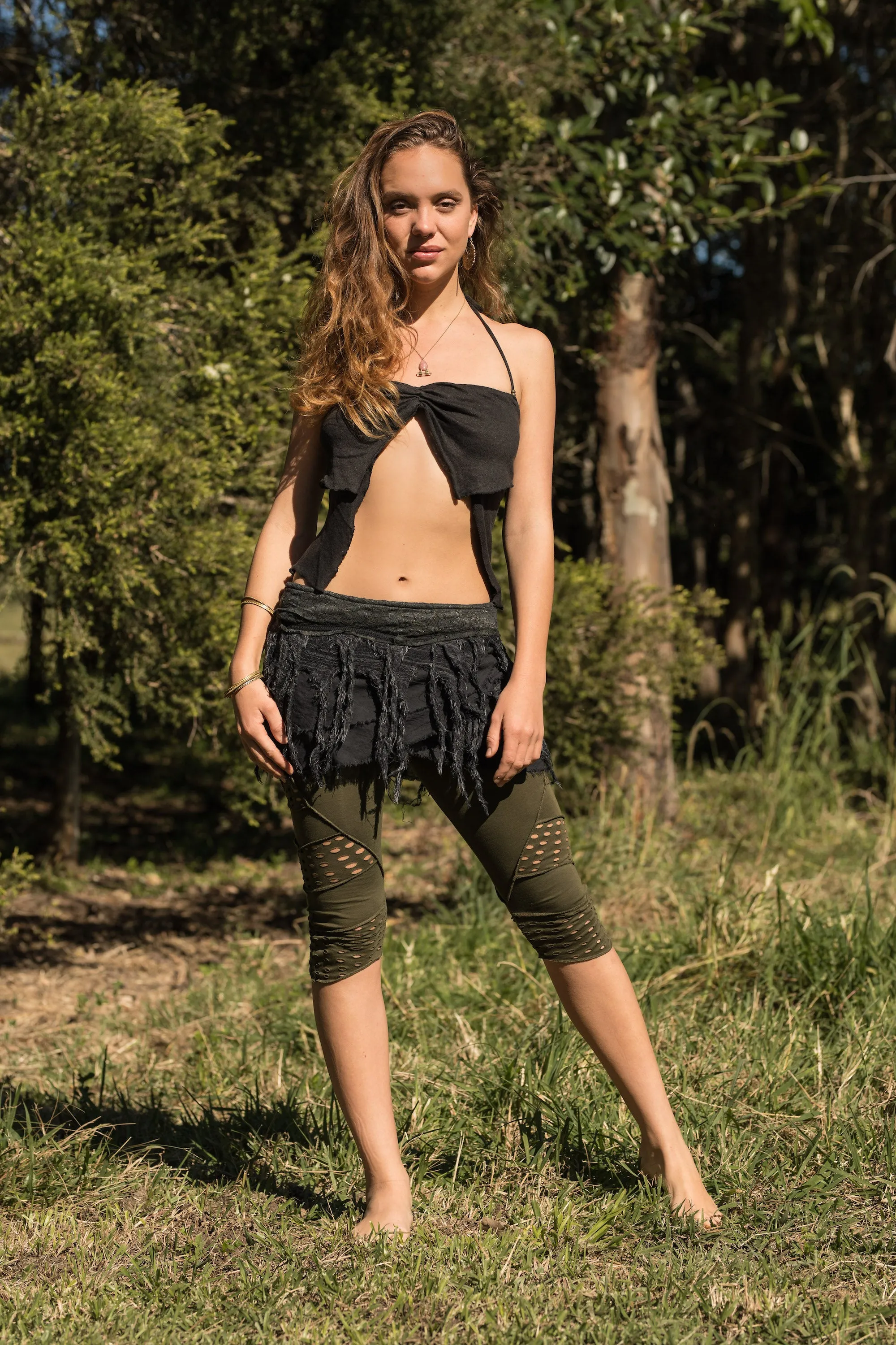 JUNGLE SKIRT BLACK