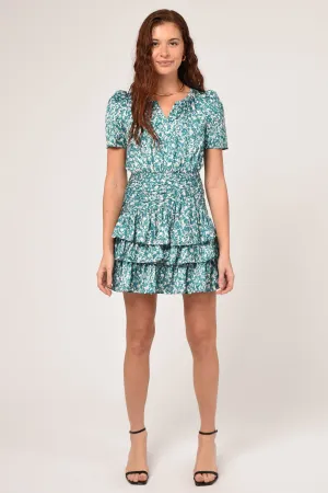 KARIZA TIERED MINI DRESS (ONLINE ONLY)