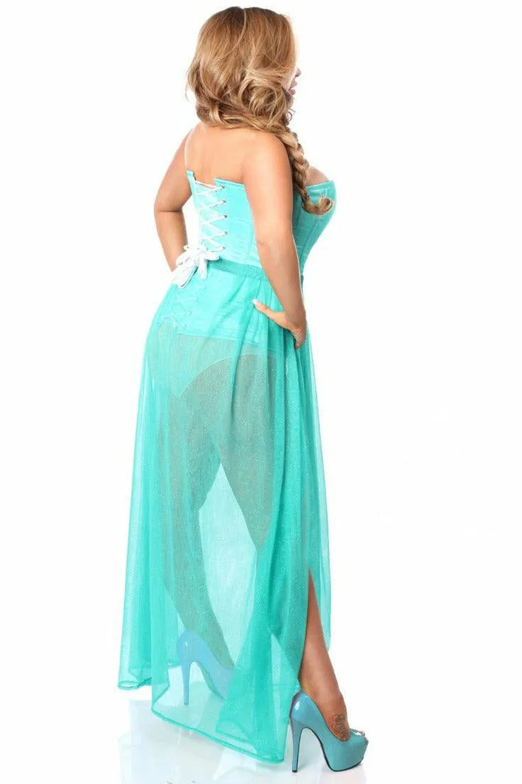 Lavish 2 PC Ice Princess Corset Costume