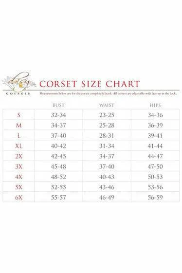 Lavish 2 PC Ice Princess Corset Costume