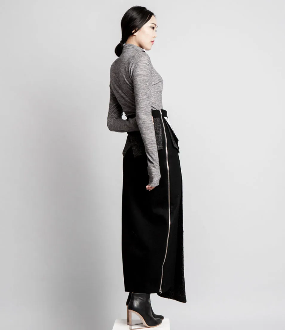 Layered Panel Skirt