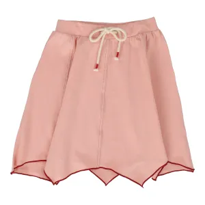 Lil Legs Asymmetrical Skirt-Coral