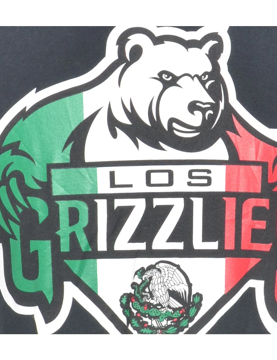 Los Grizzlie Animal T-shirt - M