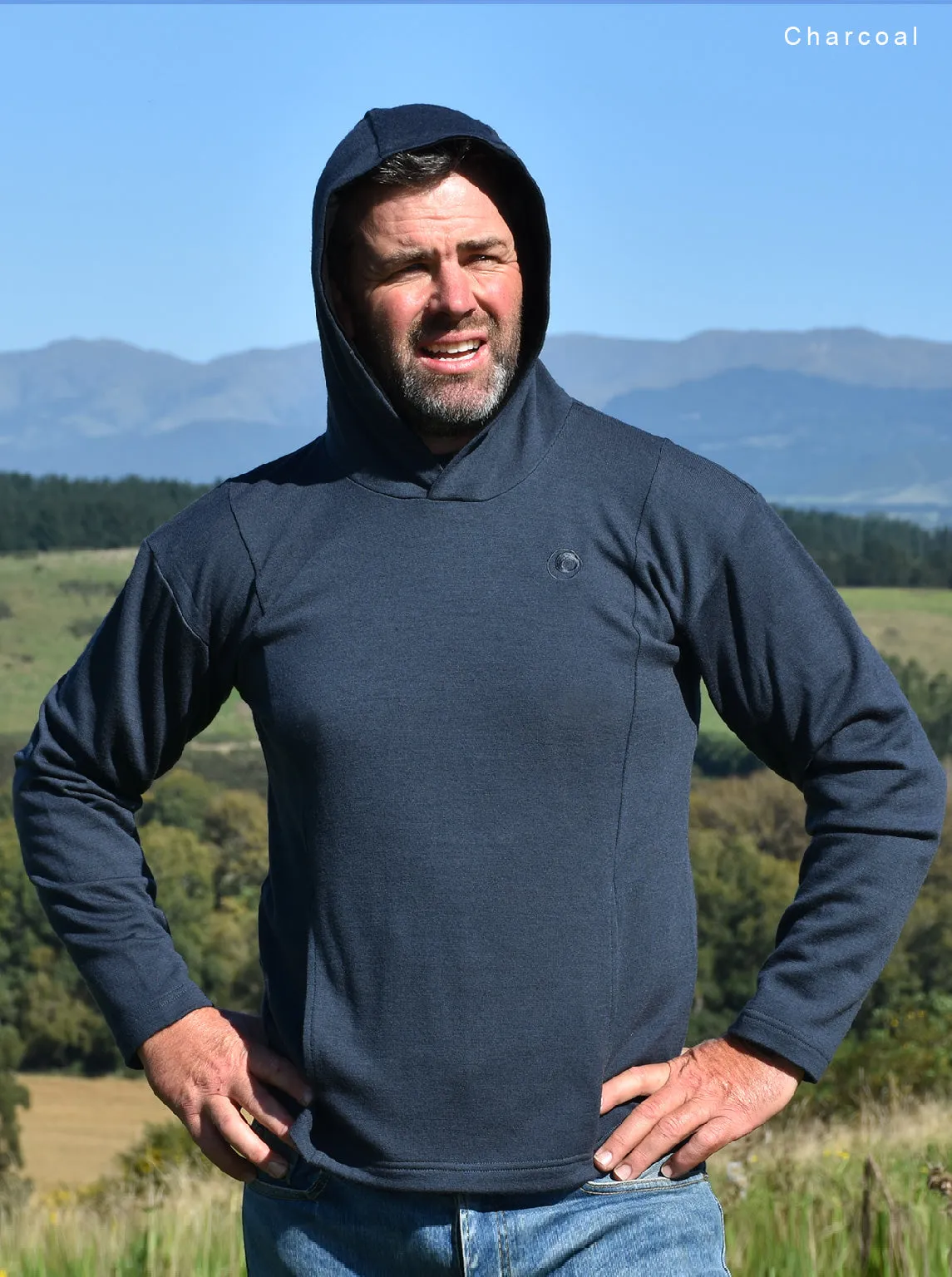 Merino Pullover Hoodie