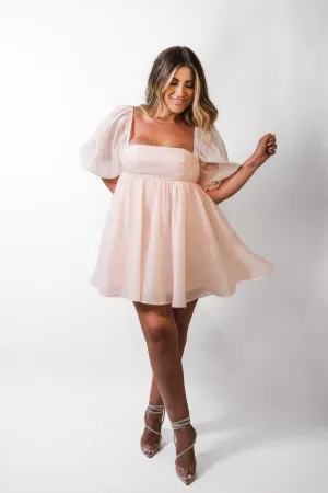 Ooh La La Pink Baby Doll Dress *limited*