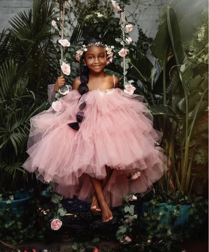 Oyemwen Kids Tulle Tutu Dress ( Children, Custom Colors Available)