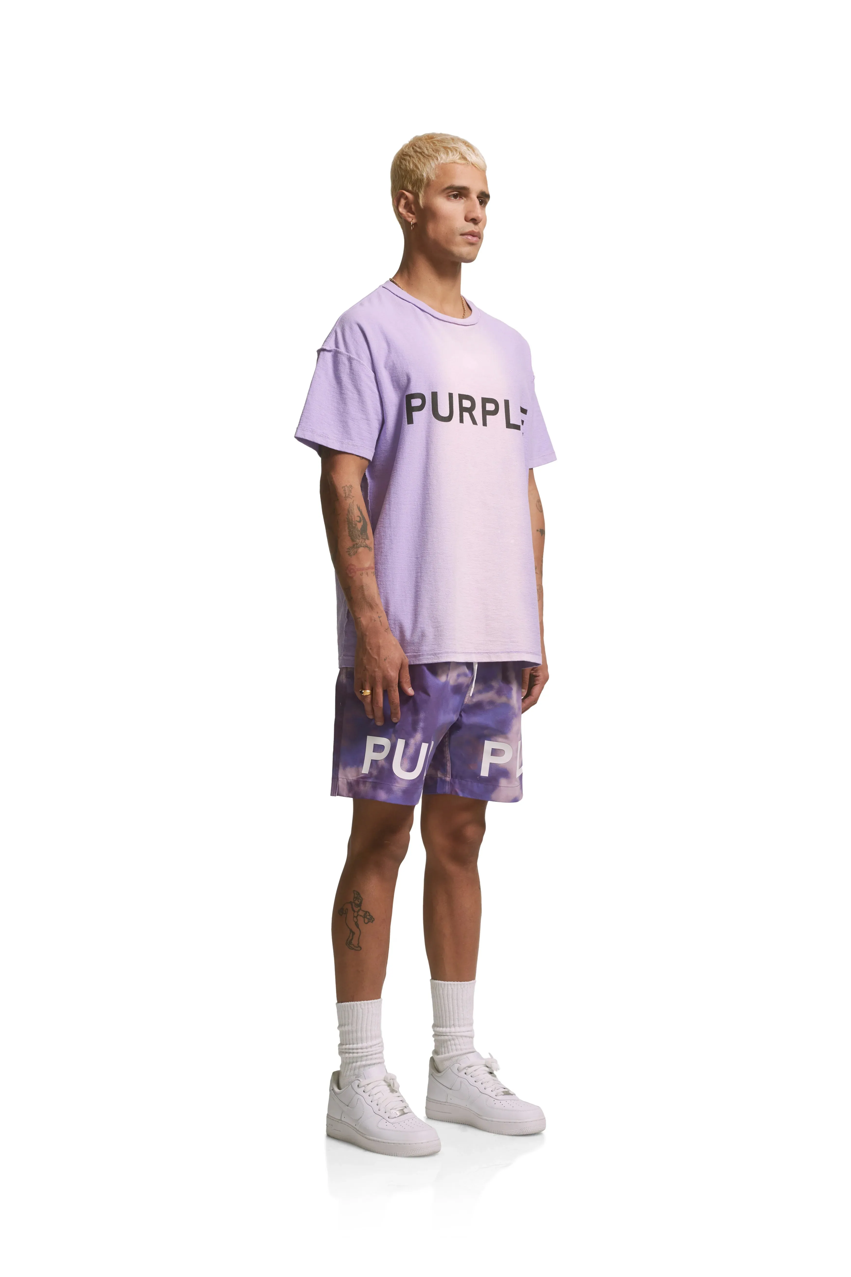 PURPLE ALL ROUND SHORT (GRP) - PP504ARGW223