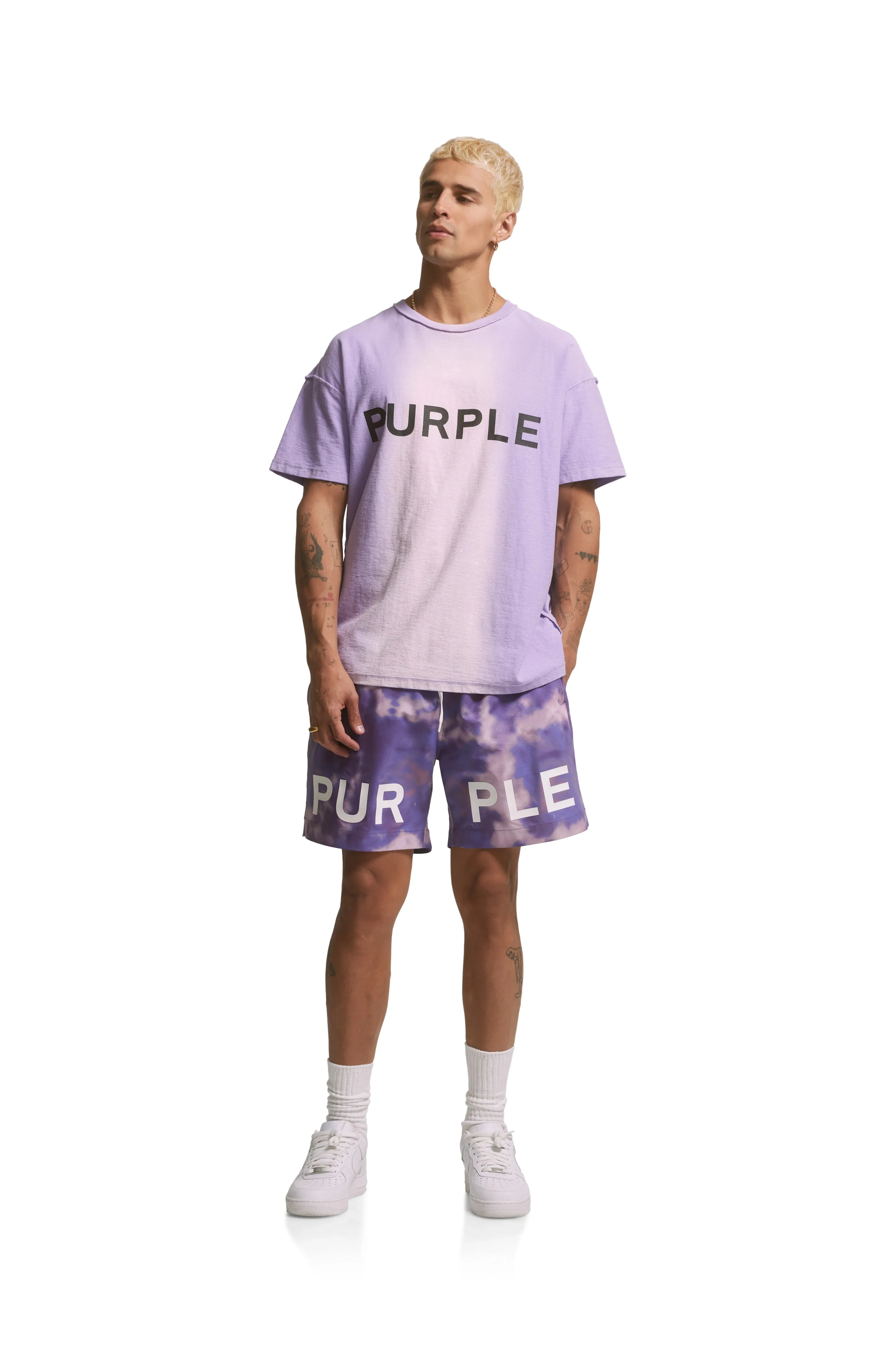 PURPLE ALL ROUND SHORT (GRP) - PP504ARGW223