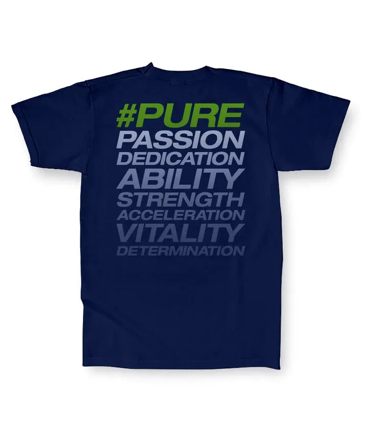 PVL Pure Tee, Freesize T-shirt, Unisex T-shirt For Men, Blue