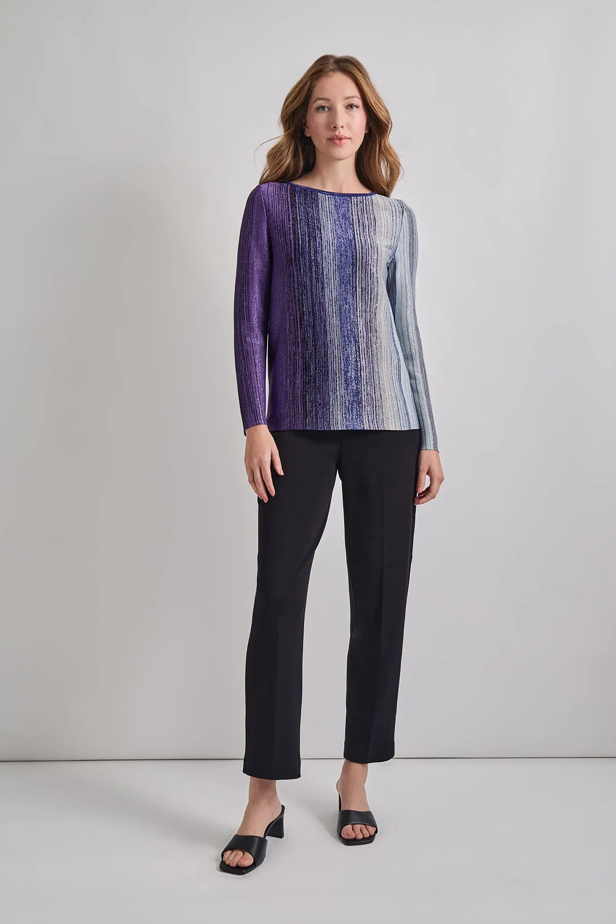 Shimmer Lurex Knit Tunic