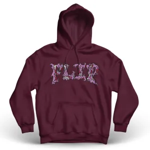 Skin and Bones Hoodie - Purple