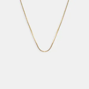 Square Snake Chain Necklace