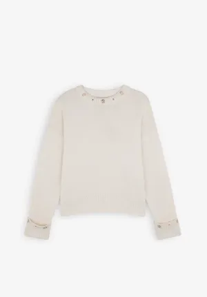 STUDS RIB JUMPER