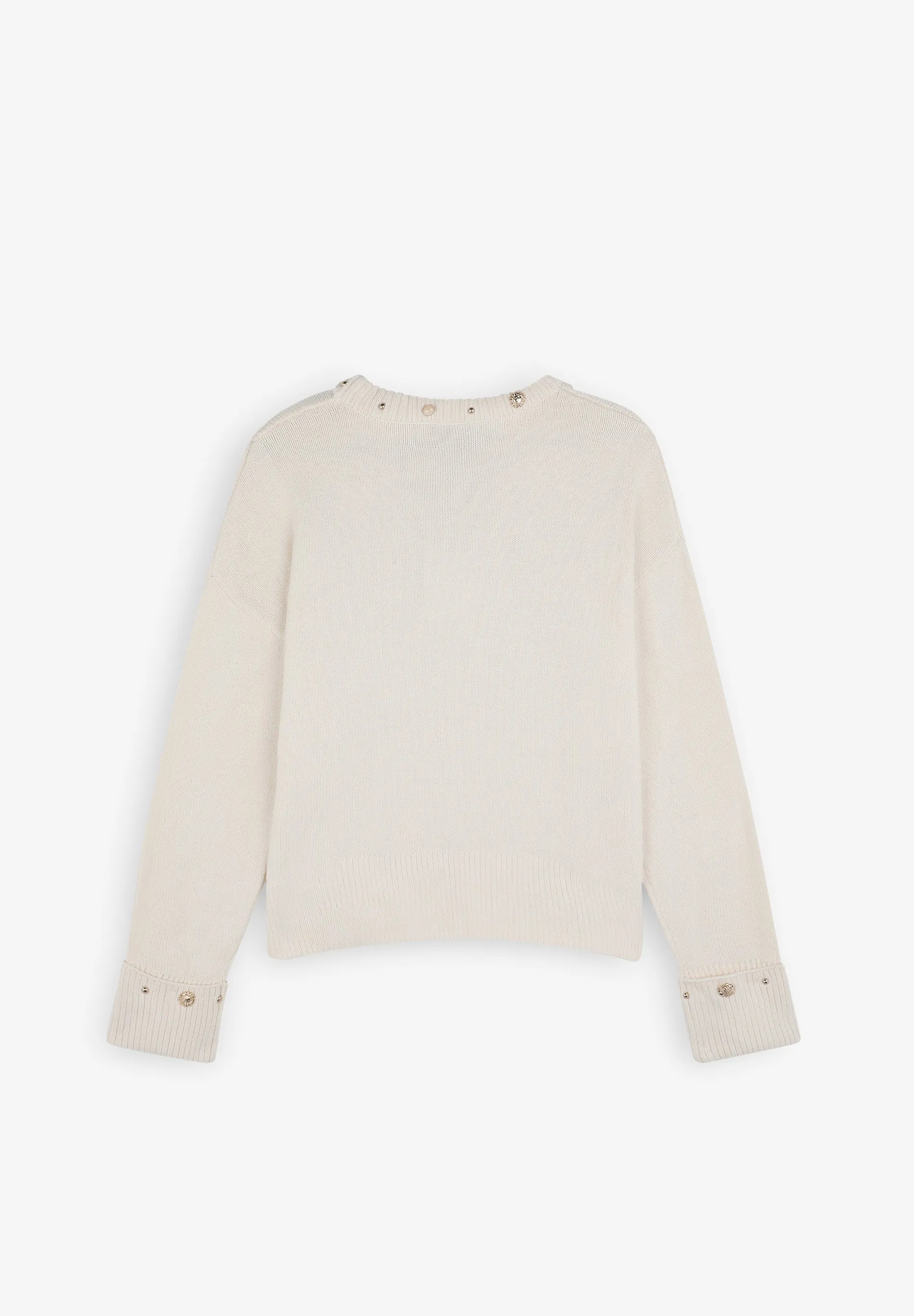 STUDS RIB JUMPER