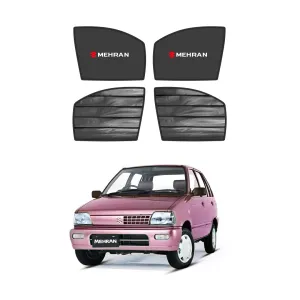 Suzuki Mehran Double Layered Side Shades With Logo