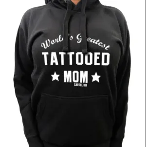 World's Greatest Tattooed Mom Pullover Hoodie