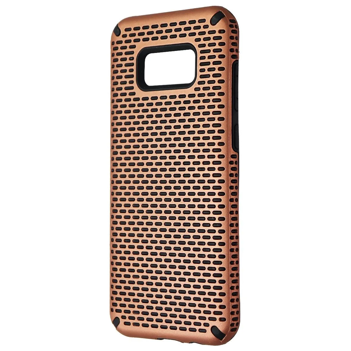 Zizo Echo Series Compatible with Samsung Galaxy (S8 )-  Rose Gold/Black